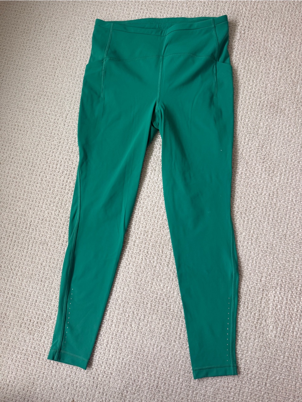lululemon athletica Teal Green Active Leggings
